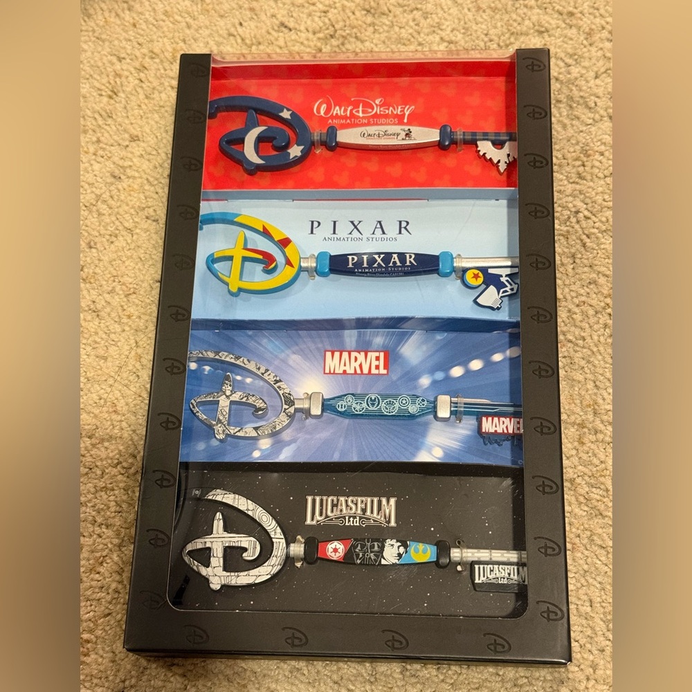 Disney Studios Collectible Key Set